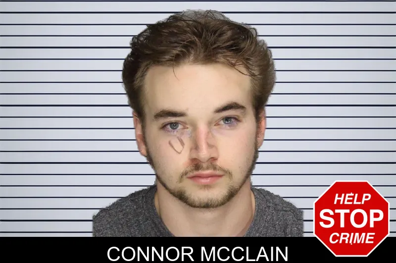 Connor McClain mugshot