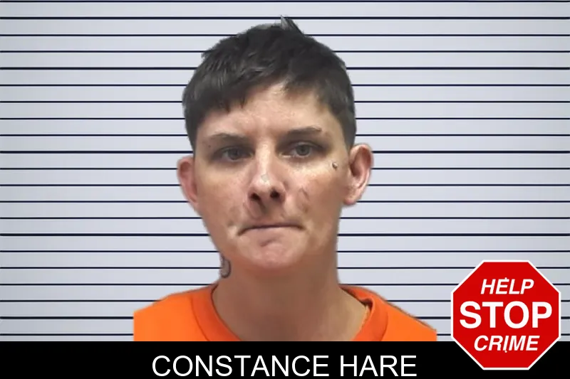 Constance Hare mugshot