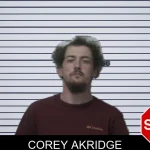 Corey Akridge mugshot