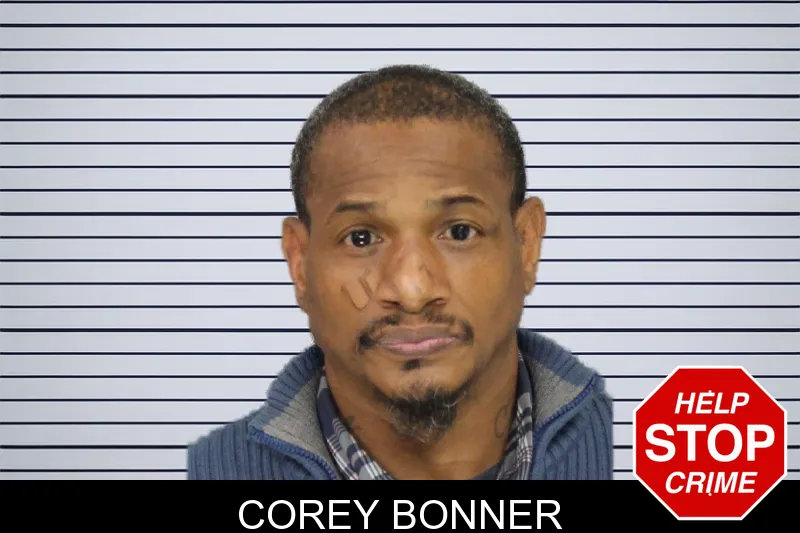 Corey Bonner mugshot