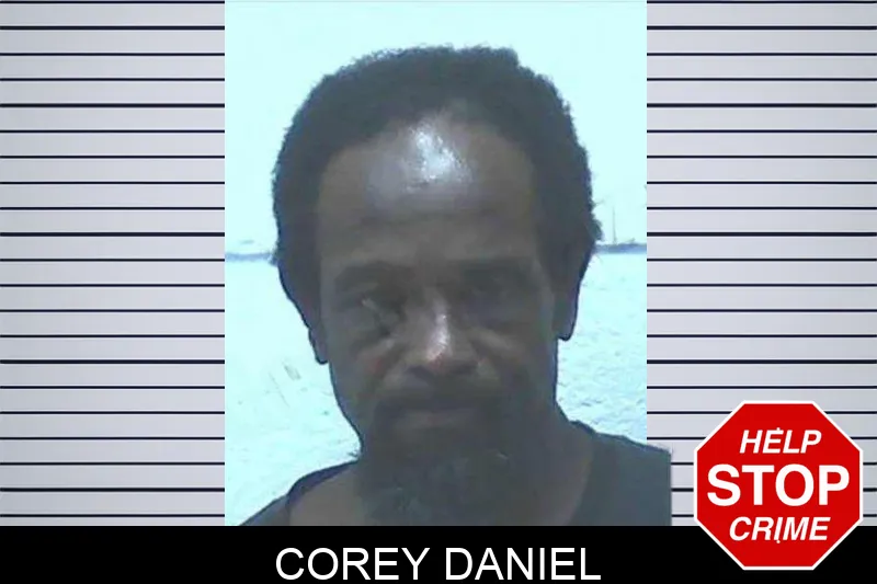 Corey Daniel mugshot
