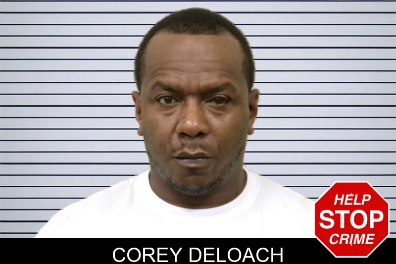 Corey Deloach mugshot