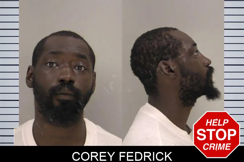 Corey Fedrick mugshot