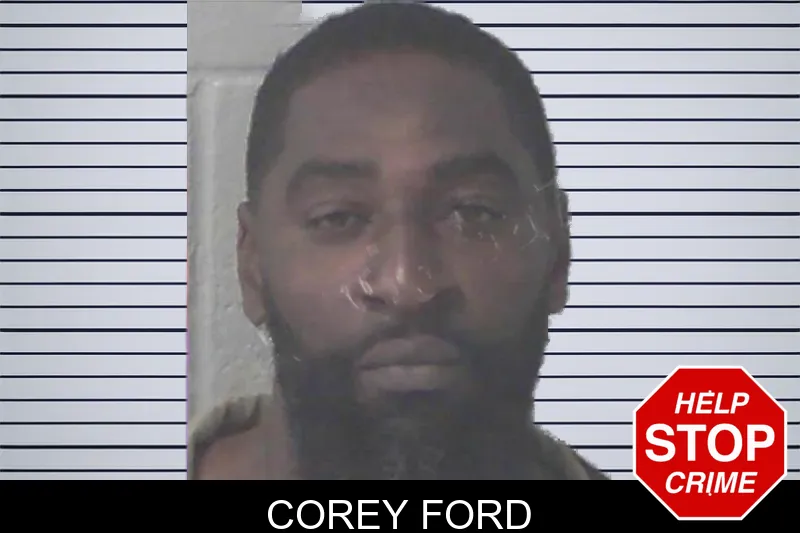 Corey Ford mugshot