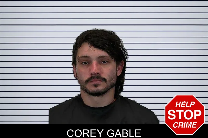 Corey Gable mugshot