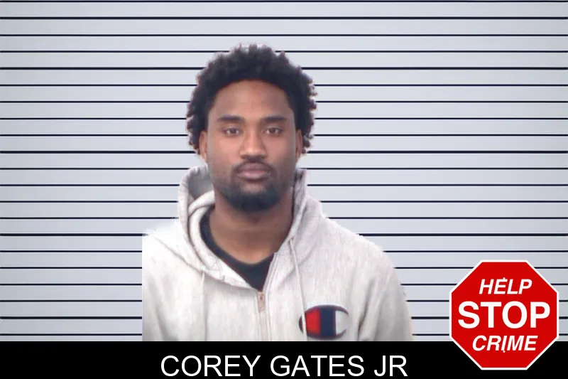 Corey Gates Jr mugshot