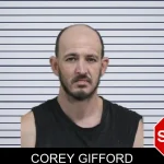 Corey Gifford mugshot