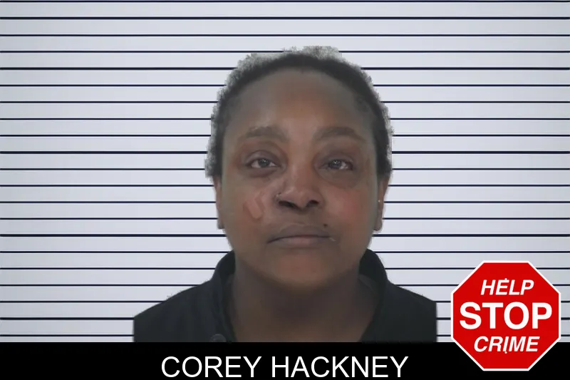 Corey Hackney mugshot