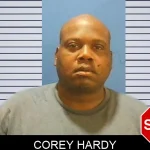 Corey Hardy mugshot