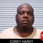 Corey Hardy mugshot