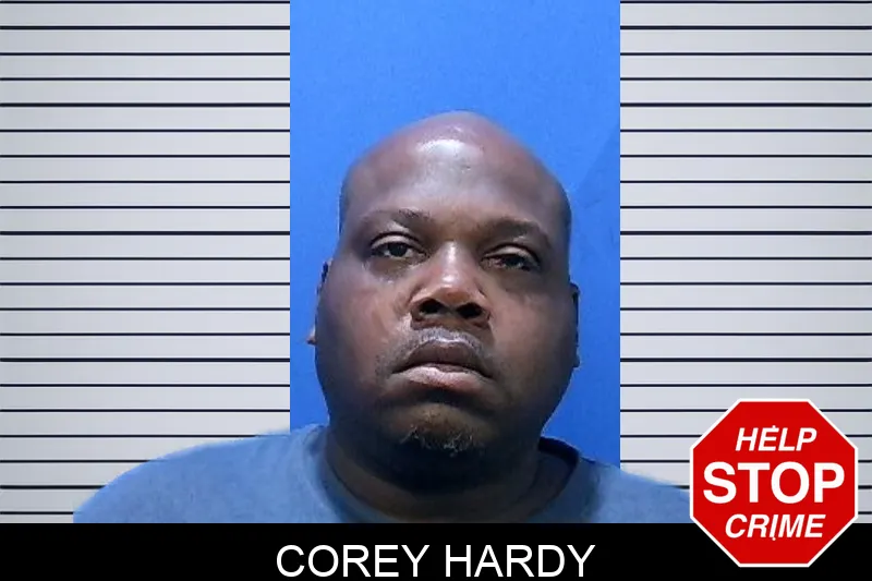Corey Hardy mugshot