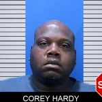 Corey Hardy mugshot