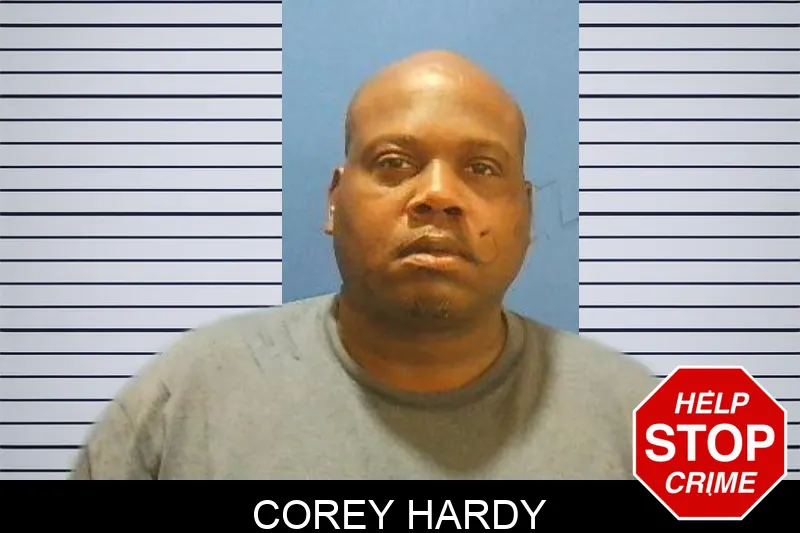 Corey Hardy mugshot