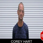 Corey Hart mugshot