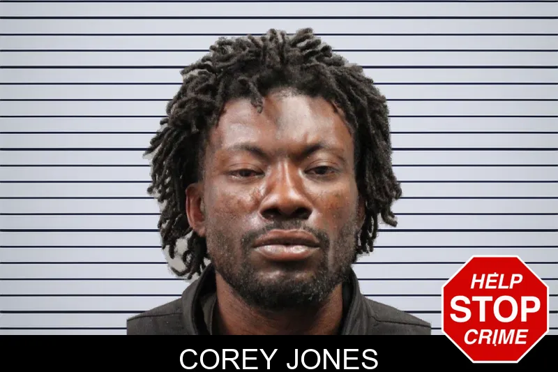 Corey Jones mugshot