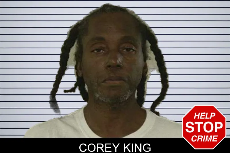 Corey King mugshot