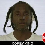 Corey King mugshot