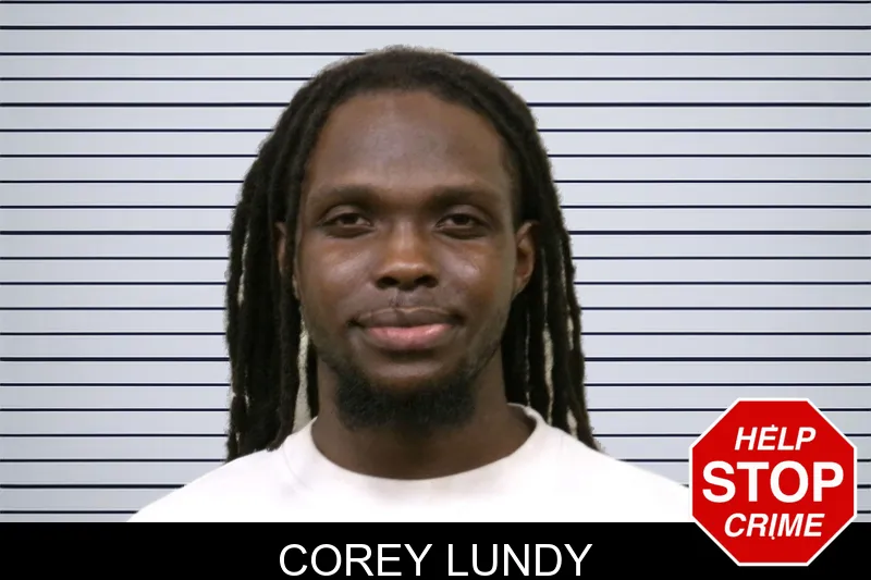 Corey Lundy mugshot