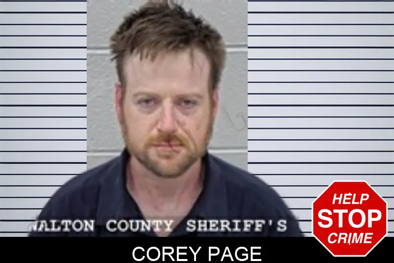 Corey Page mugshot – Walton County , Georgia Corey Page mugshot