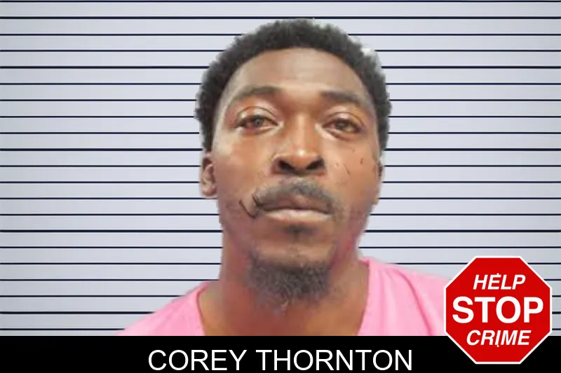 Corey Thornton mugshot