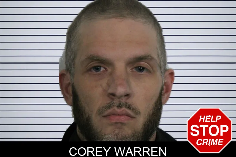 Corey Warren mugshot