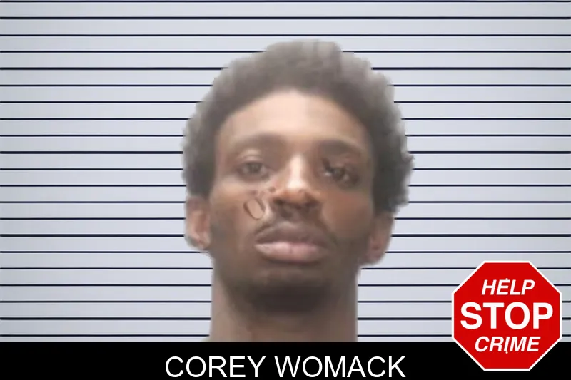 Corey Womack mugshot