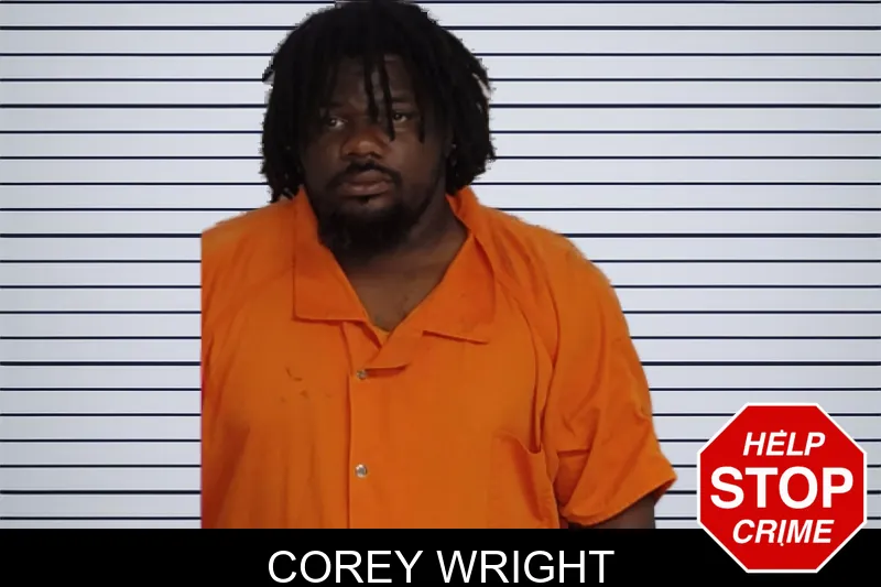 Corey Wright mugshot