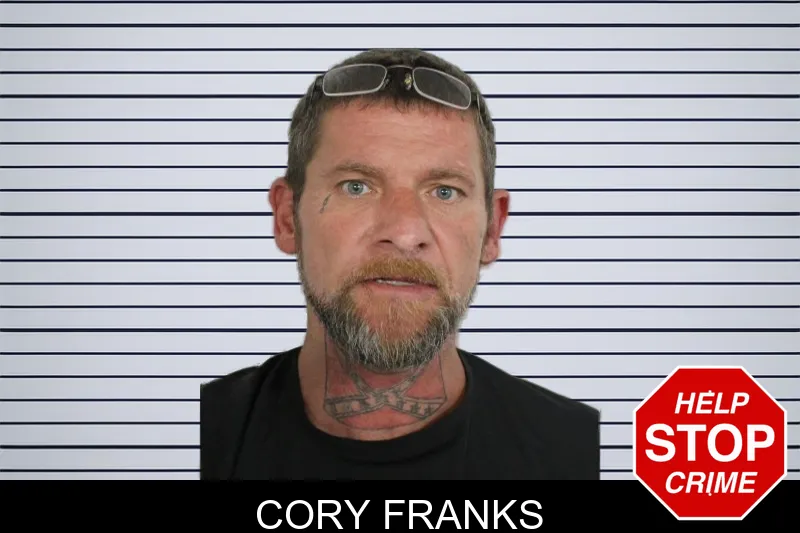 Cory Franks mugshot