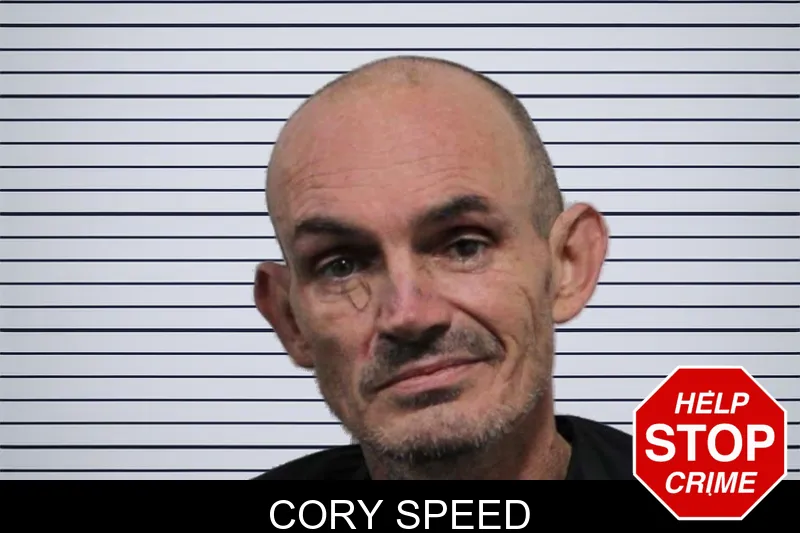 Cory Speed mugshot