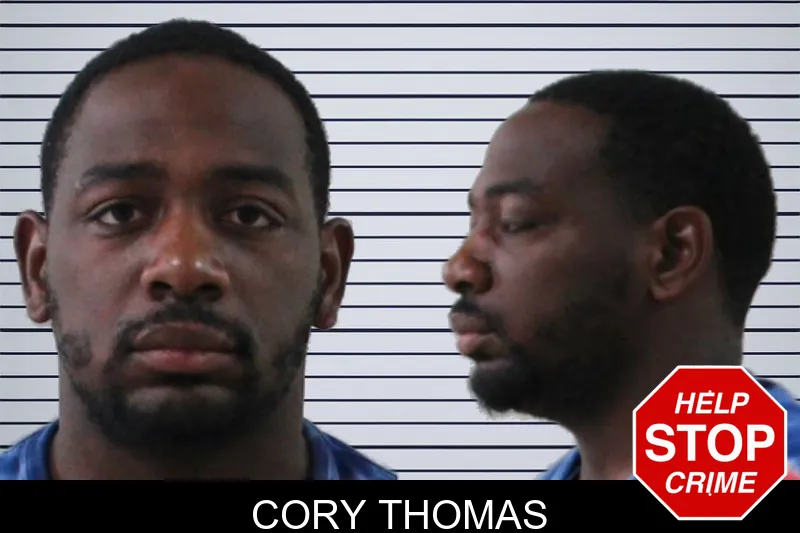 Cory Thomas mugshot