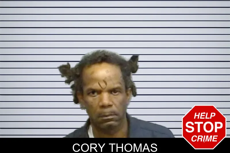 Cory Thomas mugshot