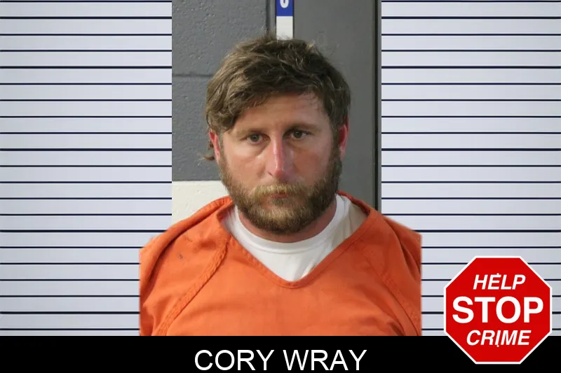 Cory Wray mugshot