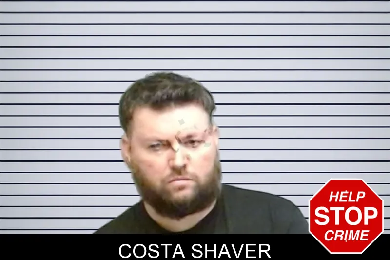 Costa Shaver mugshot