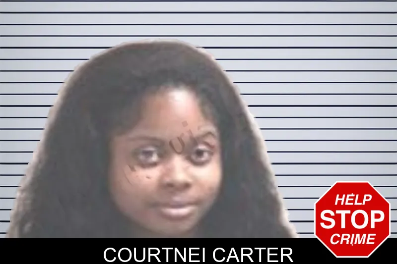 Courtnei Carter mugshot