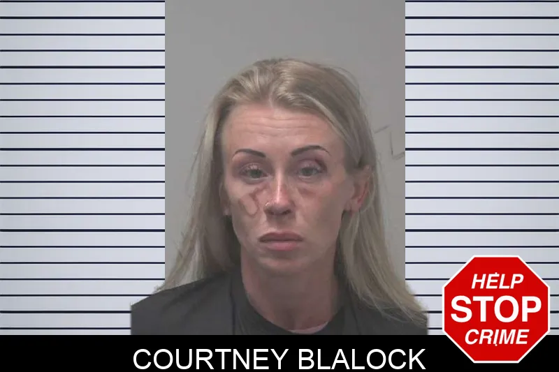 Courtney Blalock mugshot