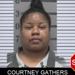 Courtney Gathers mugshot