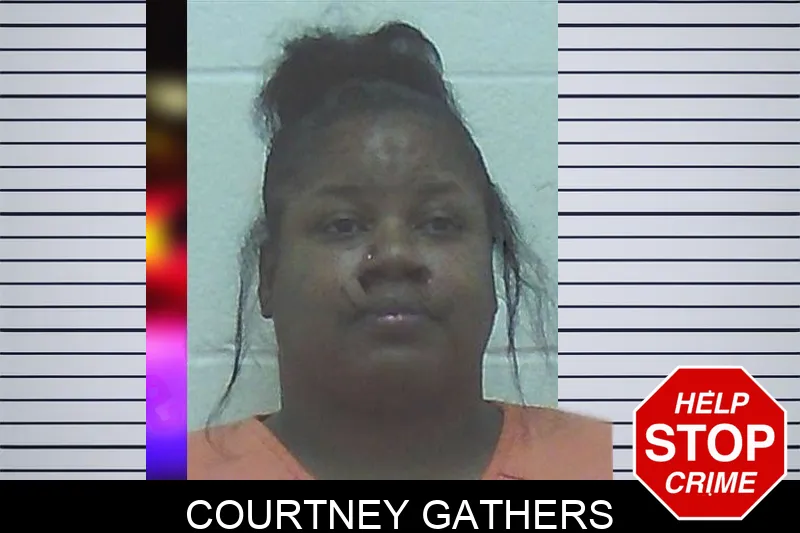 Courtney Gathers mugshot