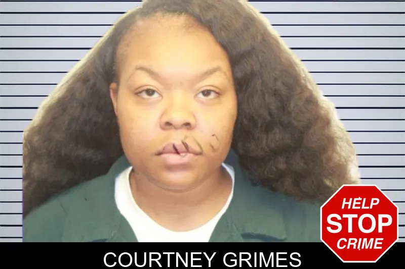 Courtney Grimes mugshot