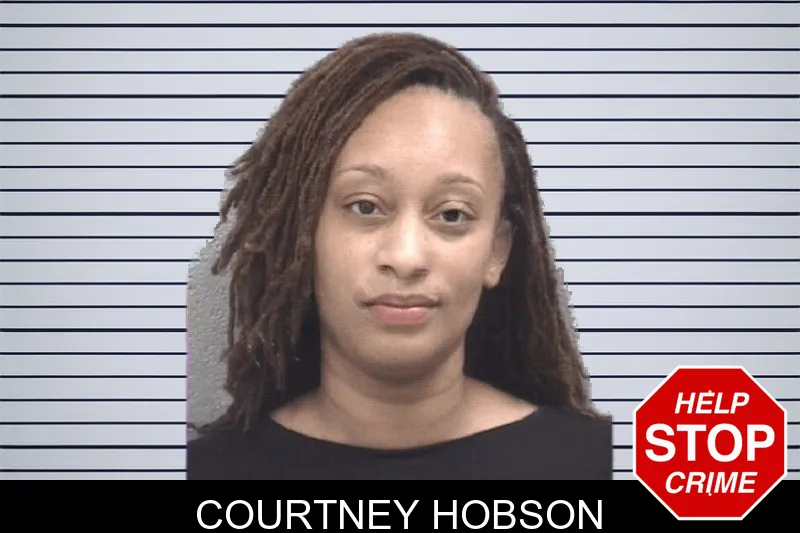 Courtney Hobson mugshot