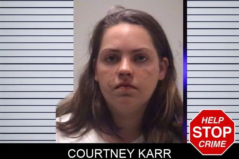 Courtney Karr mugshot