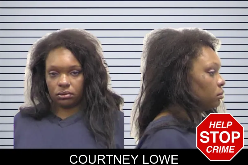 Courtney Lowe mugshot