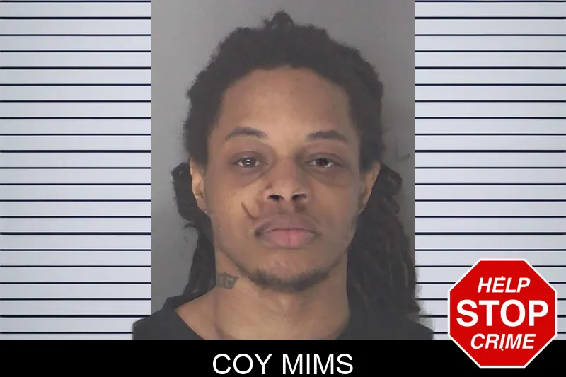 Coy Mims mugshot