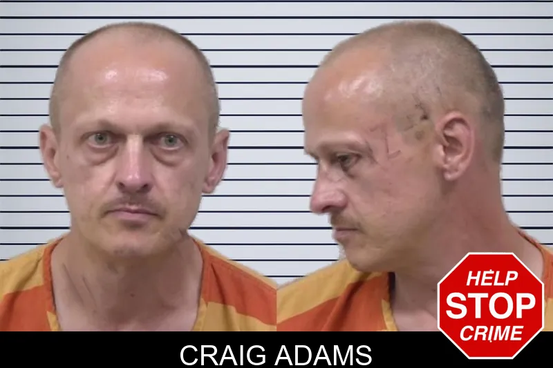 Craig Adams mugshot