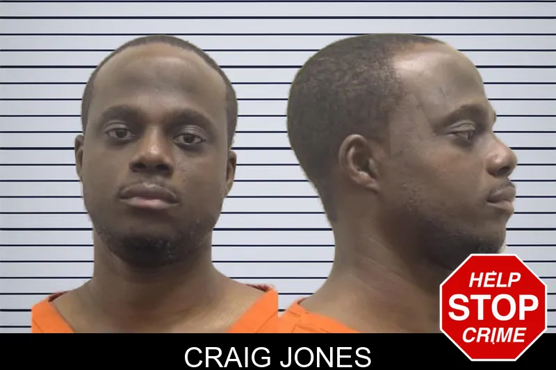 Craig Jones mugshot