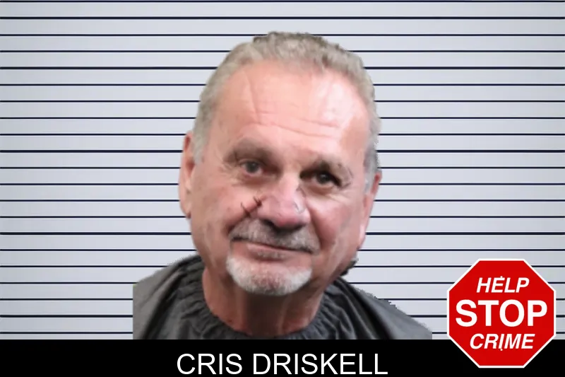 Cris Driskell mugshot
