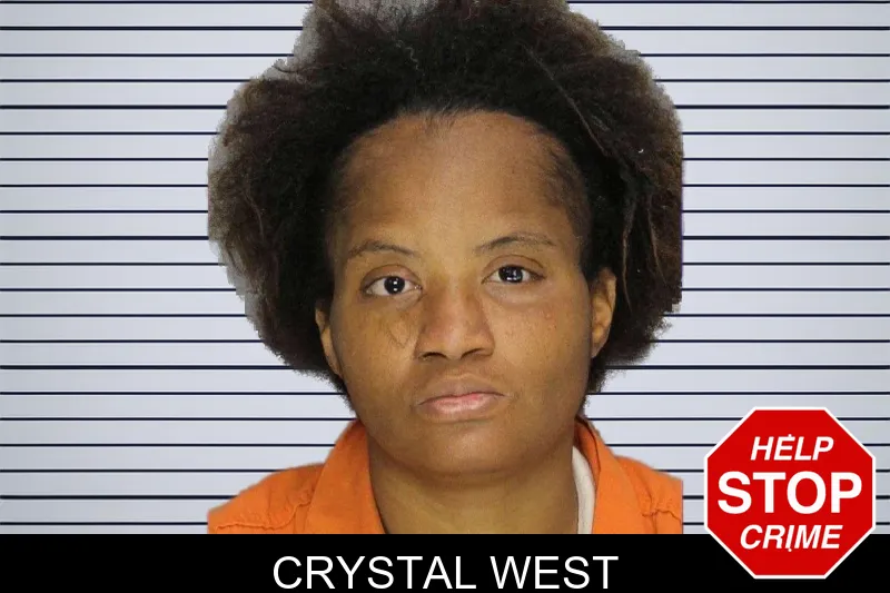 Crystal West mugshot