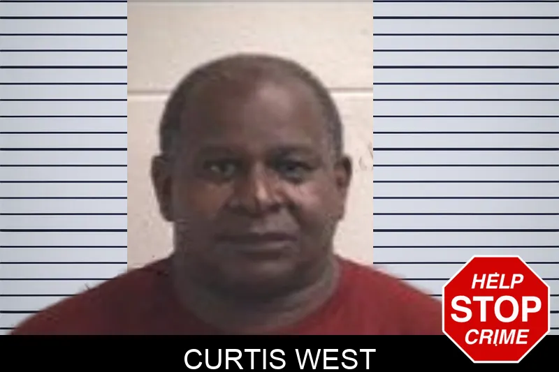 Curtis West mugshot