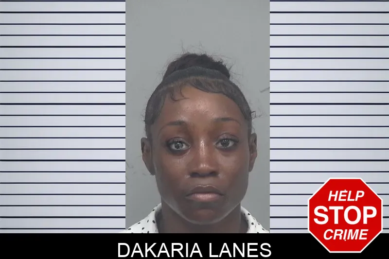 Dakaria Lanes mugshot
