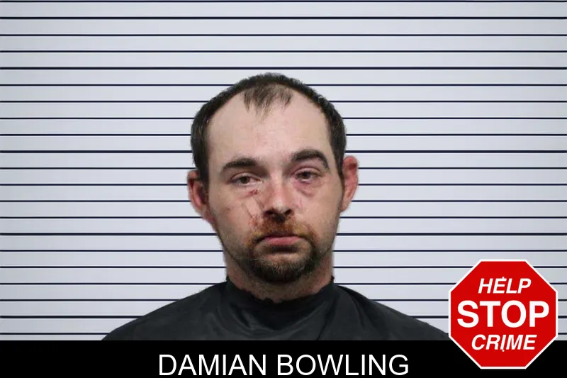 Damian Bowling mugshot