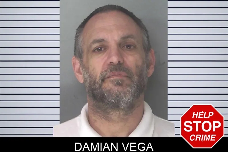Damian Vega mugshot